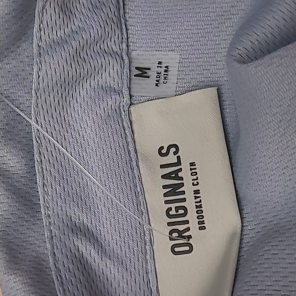 NWT MENS ORIGINALS BROOKLYN CLOTH GREY BUTTON DOWN SHORT SIZES M & L - Picture 7 of 8